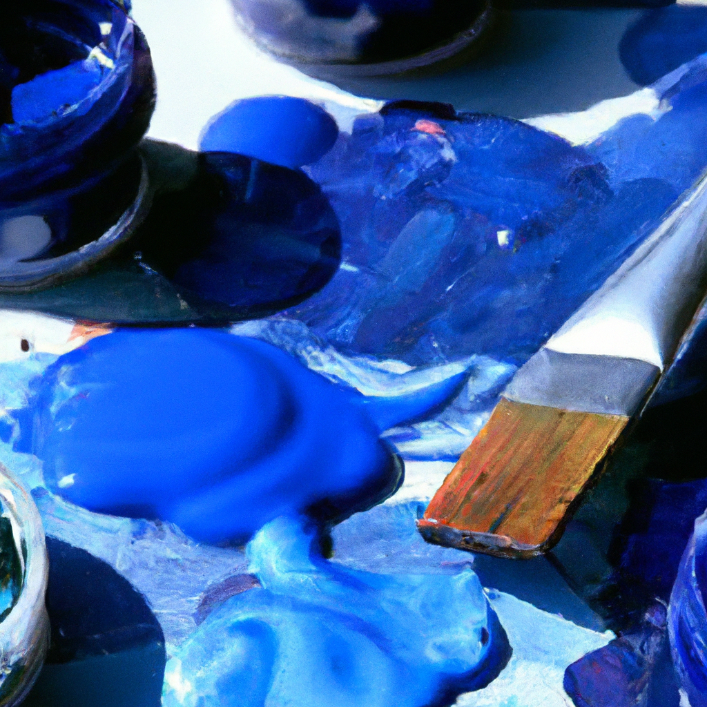 How To Make Navy Blue Acrylic Paint