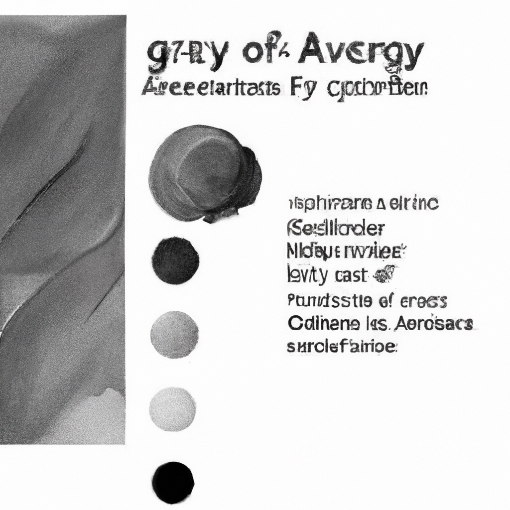 How To Create Grey Value Scale With Gouache Paint