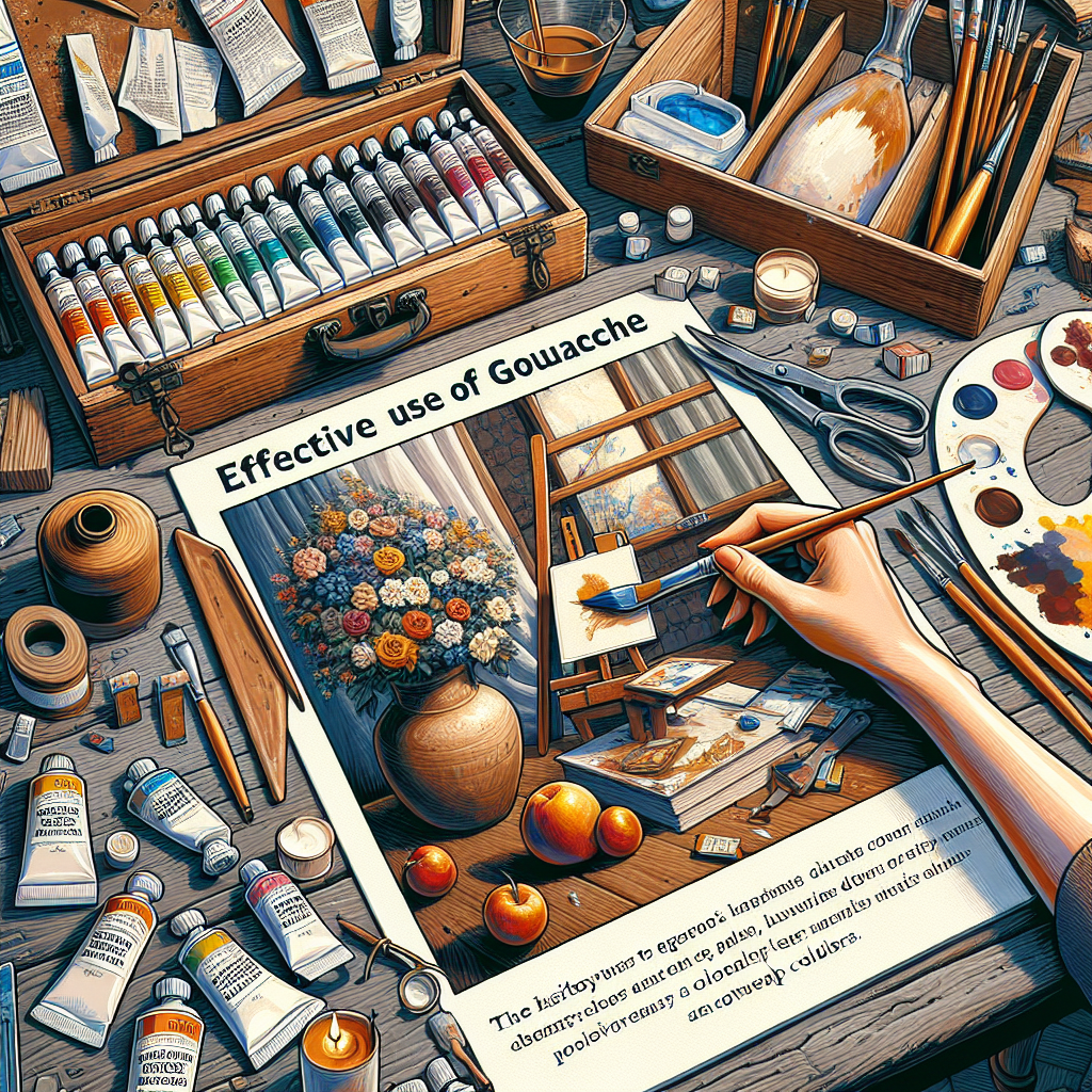 What Is In Gouache Paint