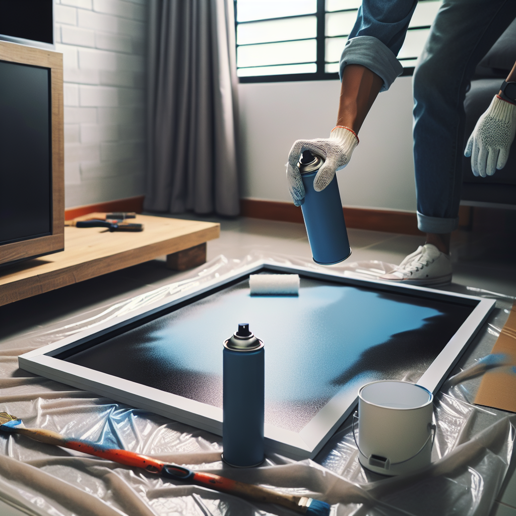 Can You Spray Paint A Tv Frame