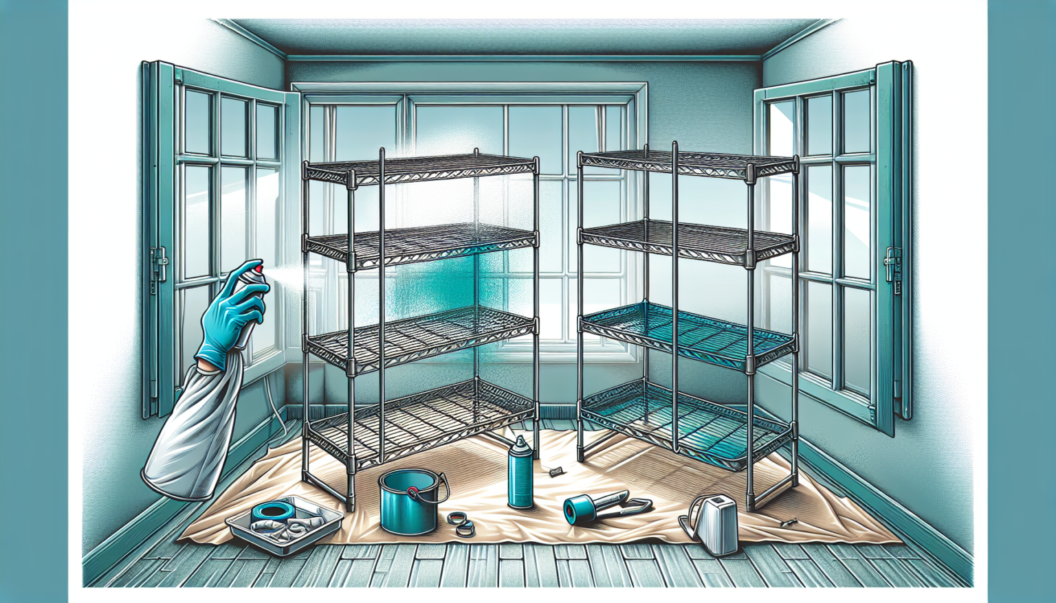 Can You Spray Paint Wire Shelves? Paint Explained