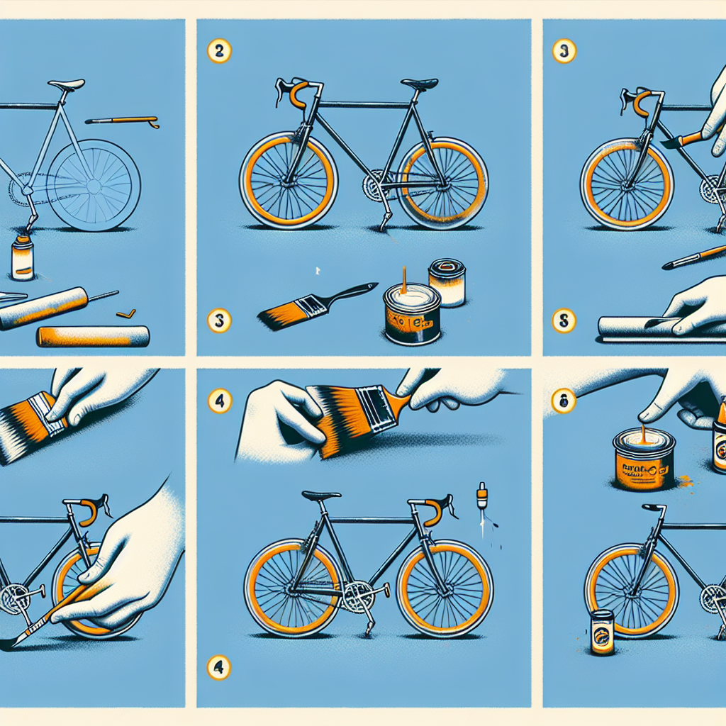 How To Paint A Bike Without Spray Paint