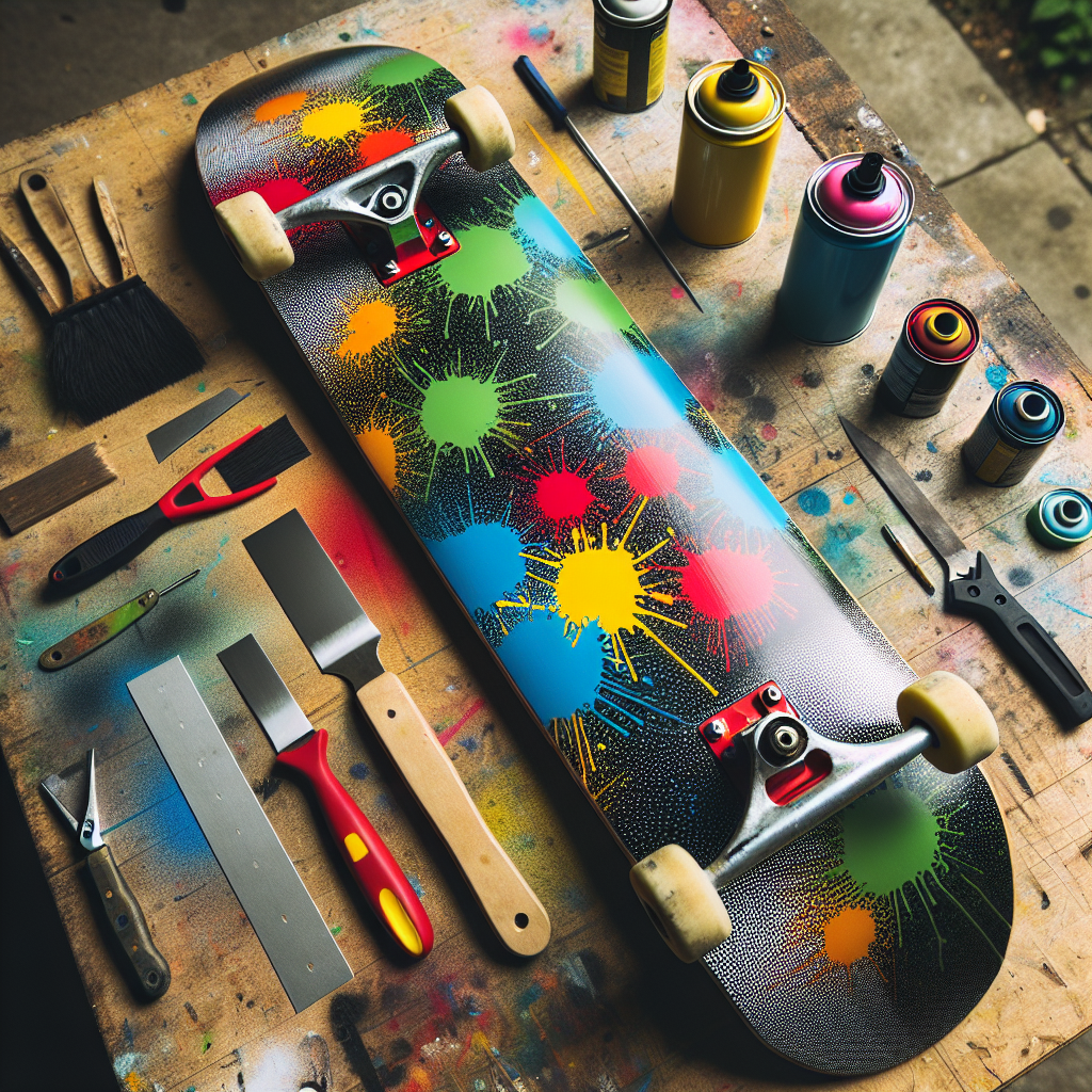 How To Remove Spray Paint From Skateboard