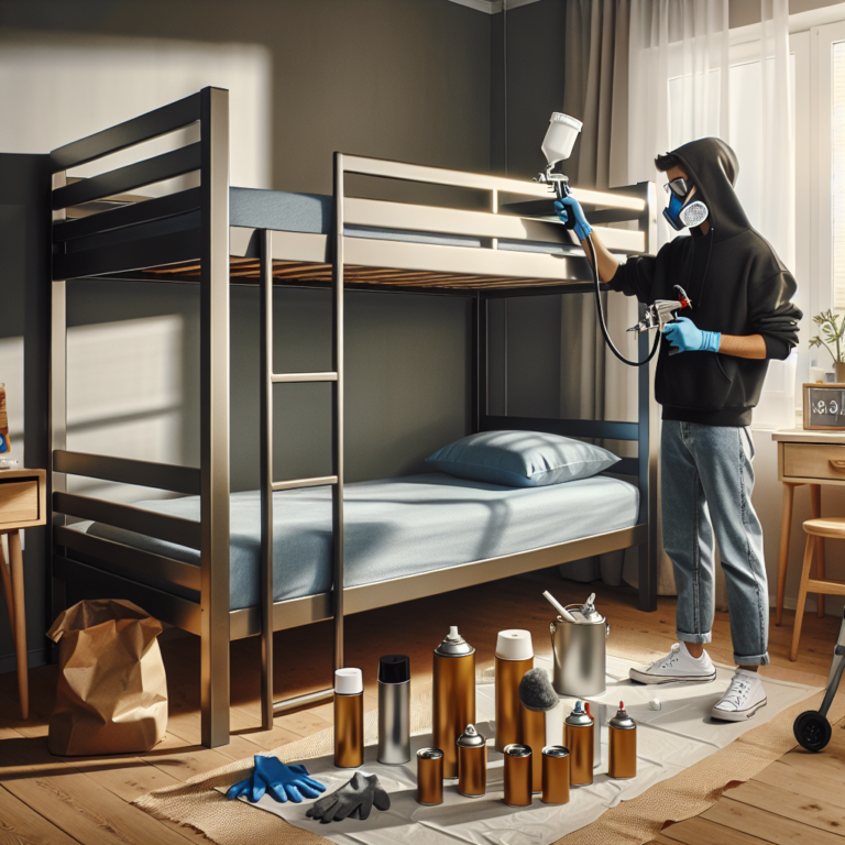 How To Spray Paint Metal Bunk Beds Paint Explained