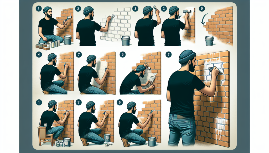How To Whitewash Brick With Chalk Paint