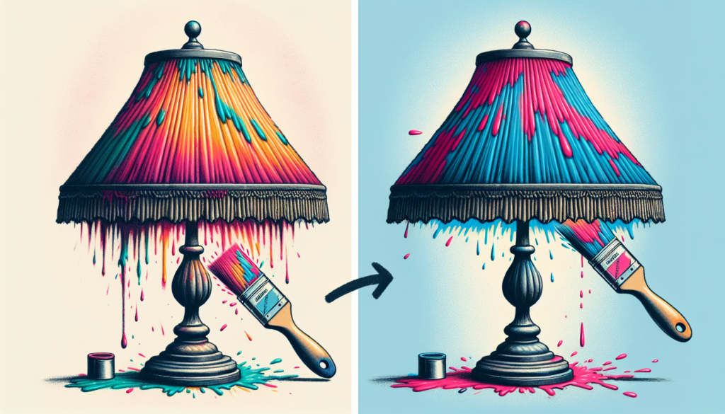 Can You Paint A Lampshade With Chalk Paint