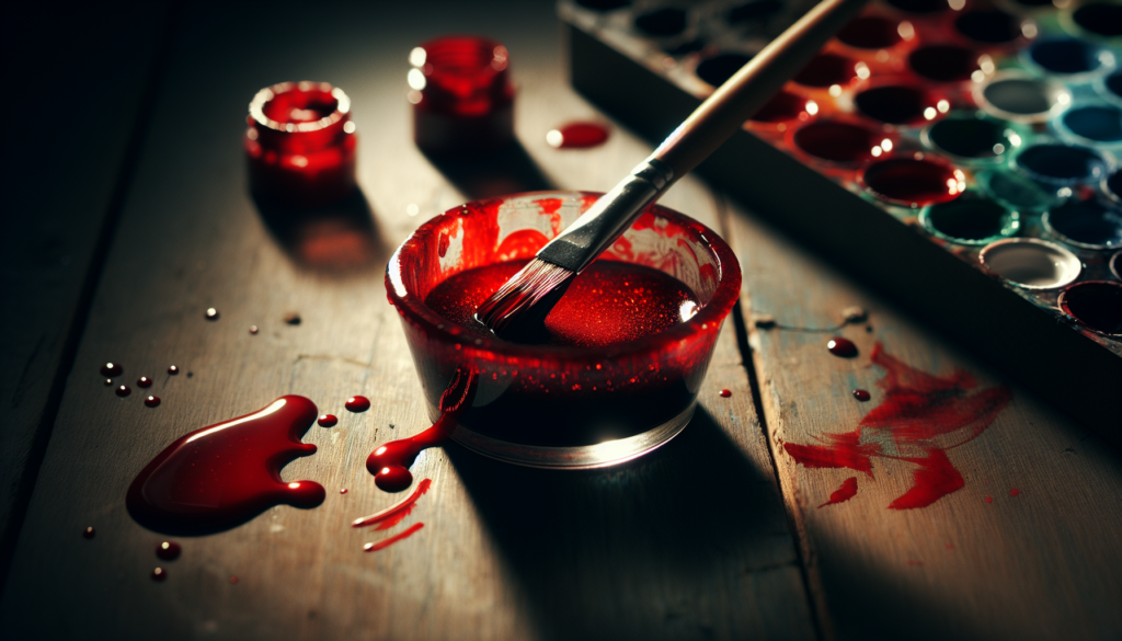 How To Make Fake Blood With Acrylic Paint