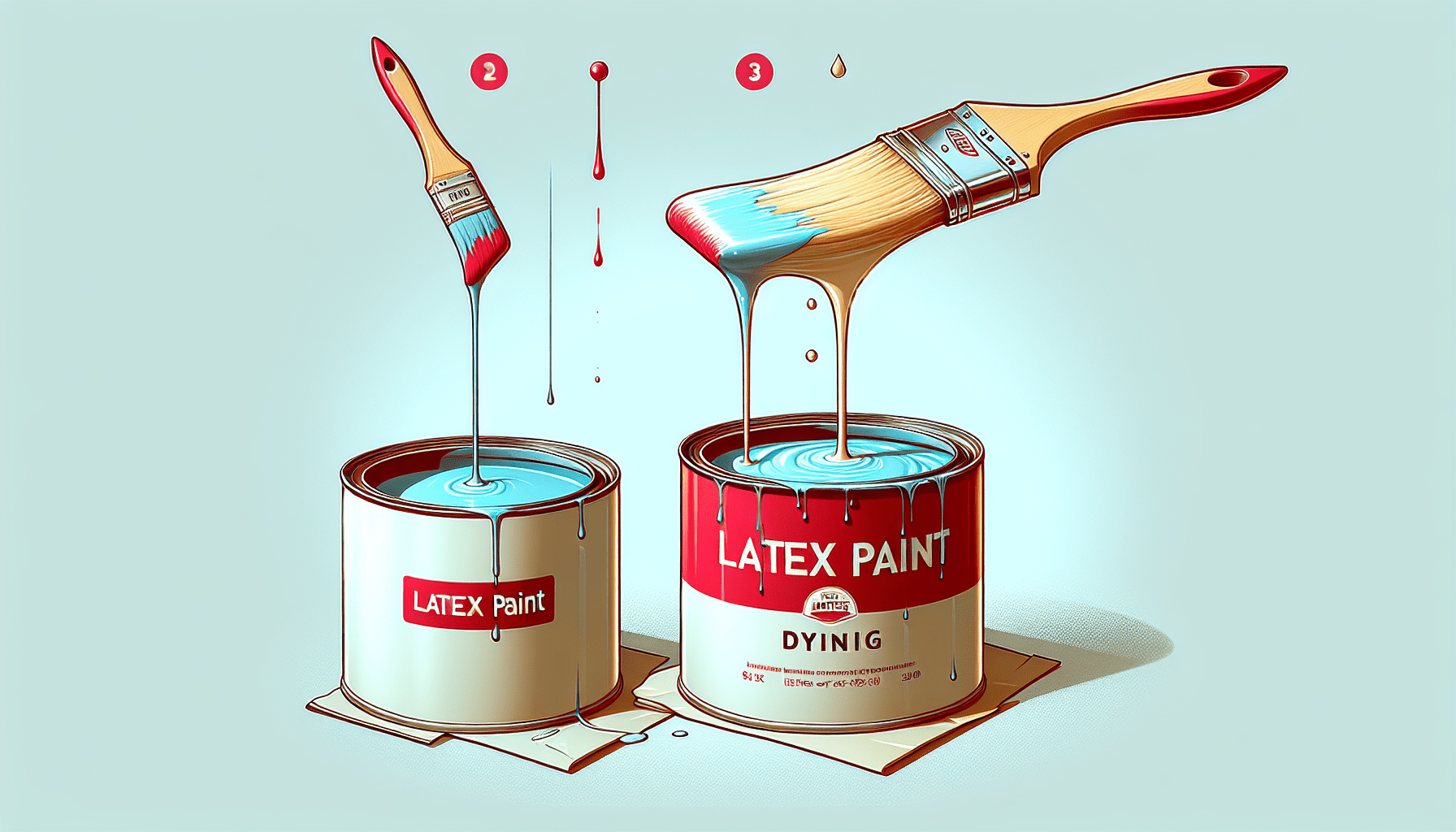 How To Dry Latex Paint