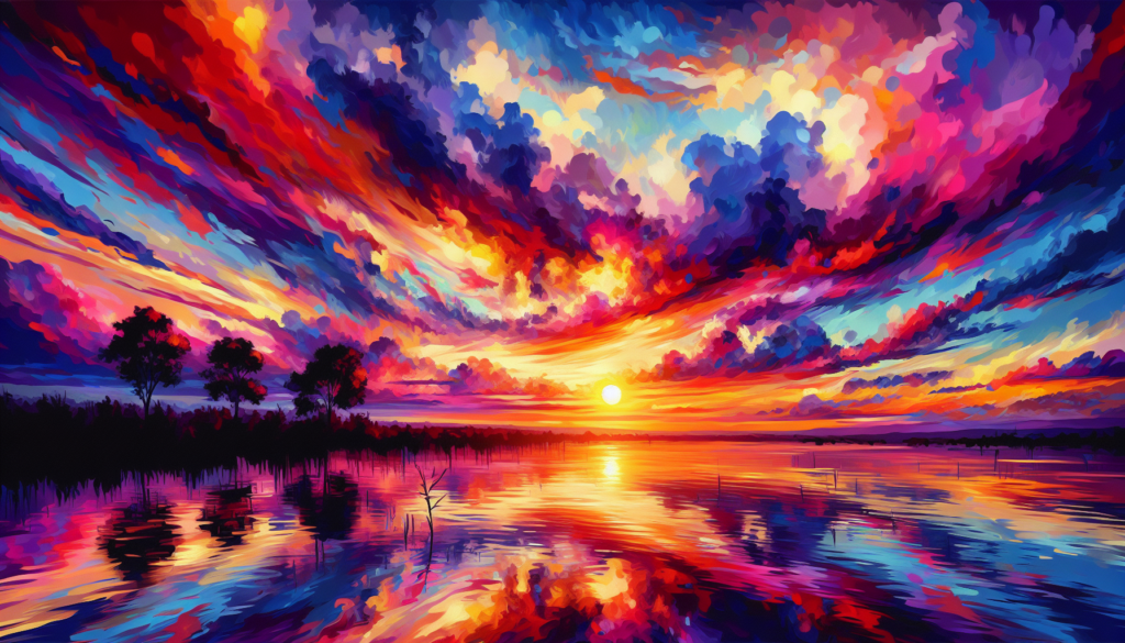 How To Paint Sunset With Acrylic