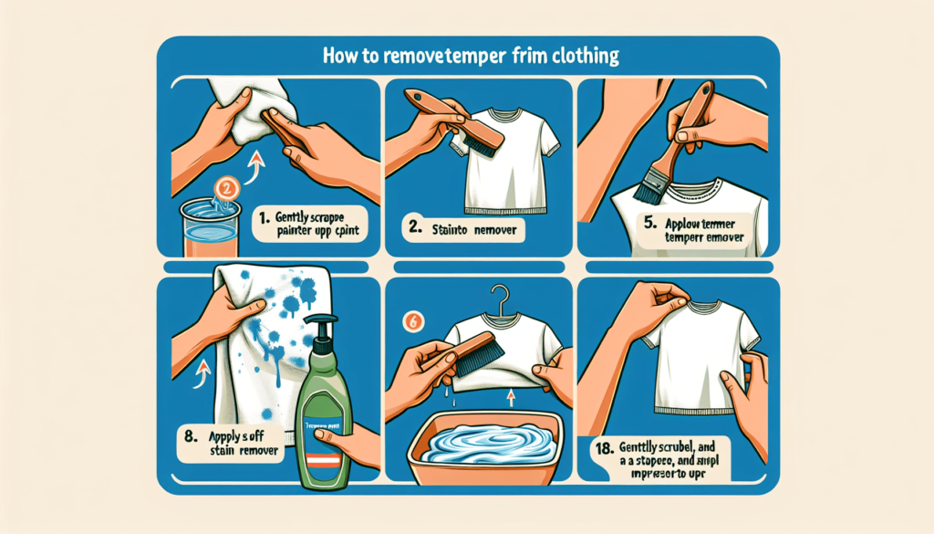 How To Remove Tempera Paint From Clothes