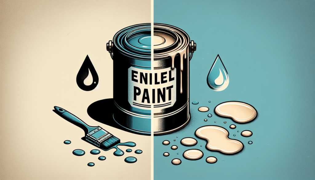 Is Enamel Paint Latex