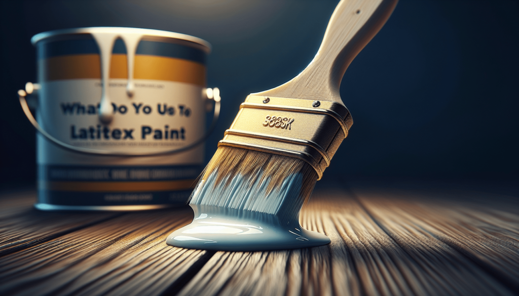 What Do You Use To Thin Latex Paint