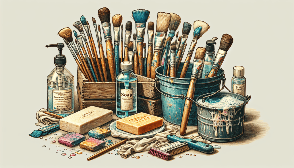 How To Clean Oil Paint From Brushes