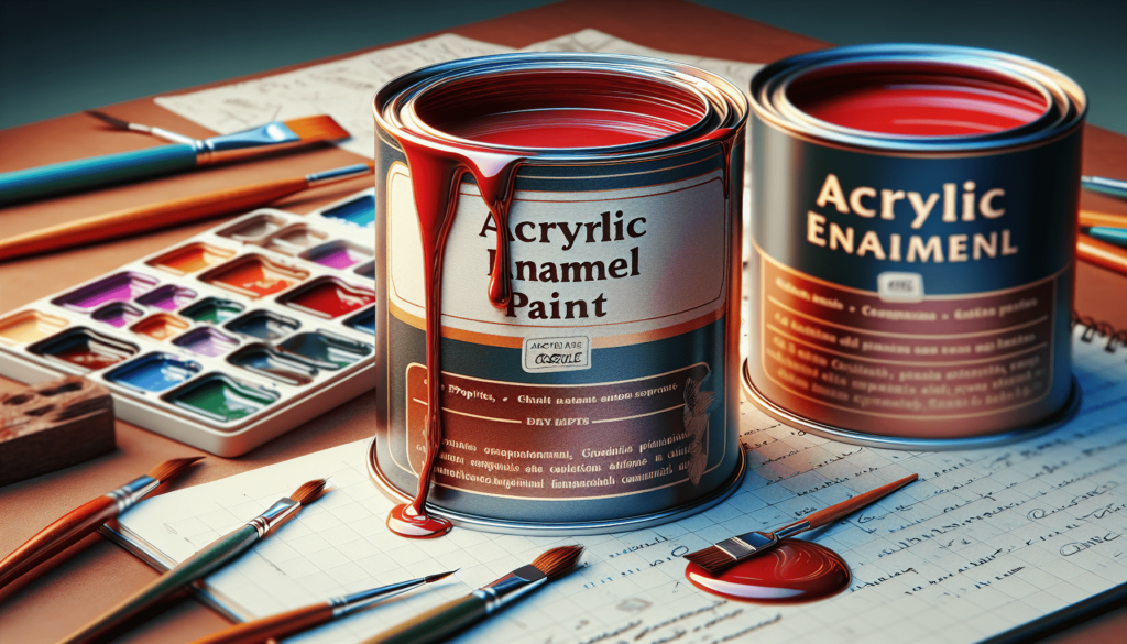 Is Acrylic Enamel Paint Water Based