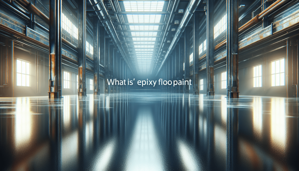 What Is Epoxy Floor Paint