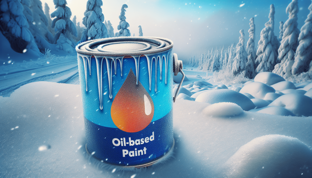 Can Oil Based Paint Freeze