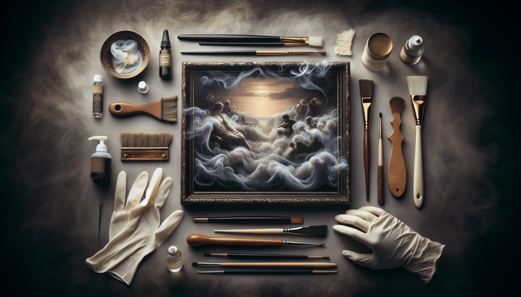 How To Clean An Oil Painting From Cigarette Smoke