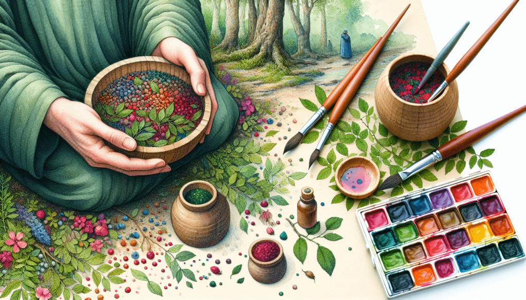 How To Make Watercolor Paint From Nature