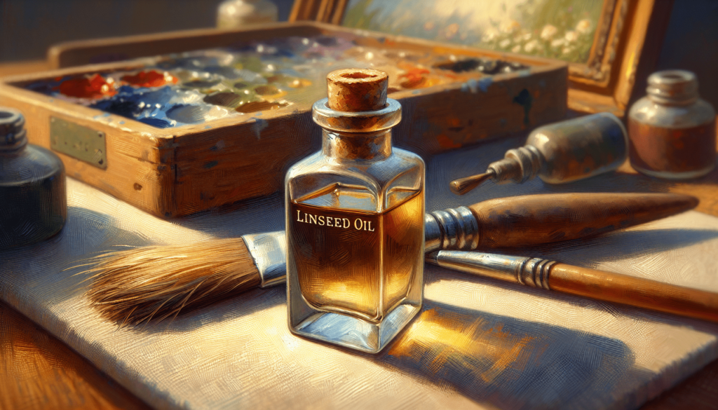 What Is Linseed Oil Used For In Oil Painting