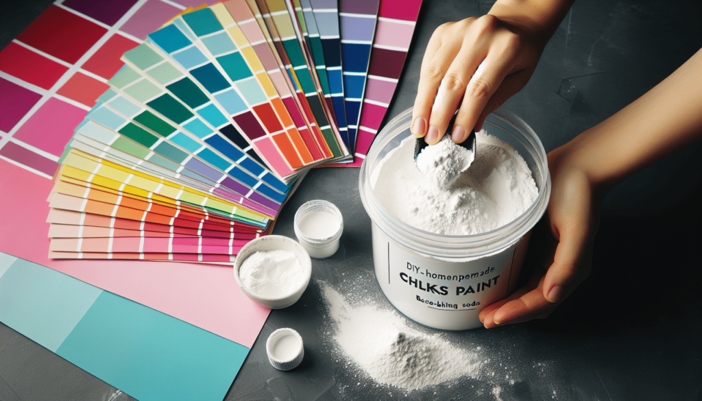 How To Make Chalk Paint With Baking Soda