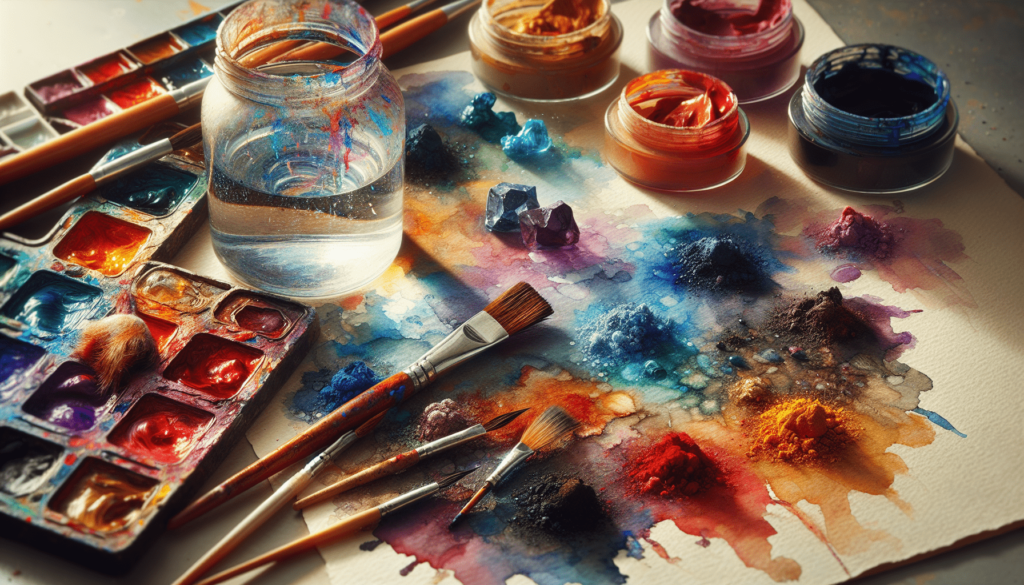 How To Make Watercolor Paint From Pigment