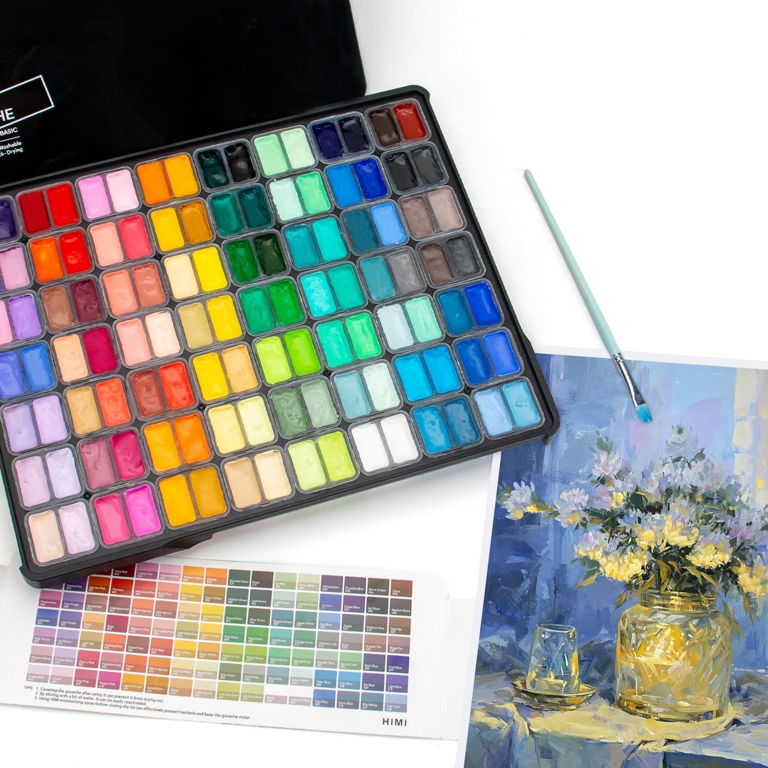 HIMI Gouache Paint Set Review