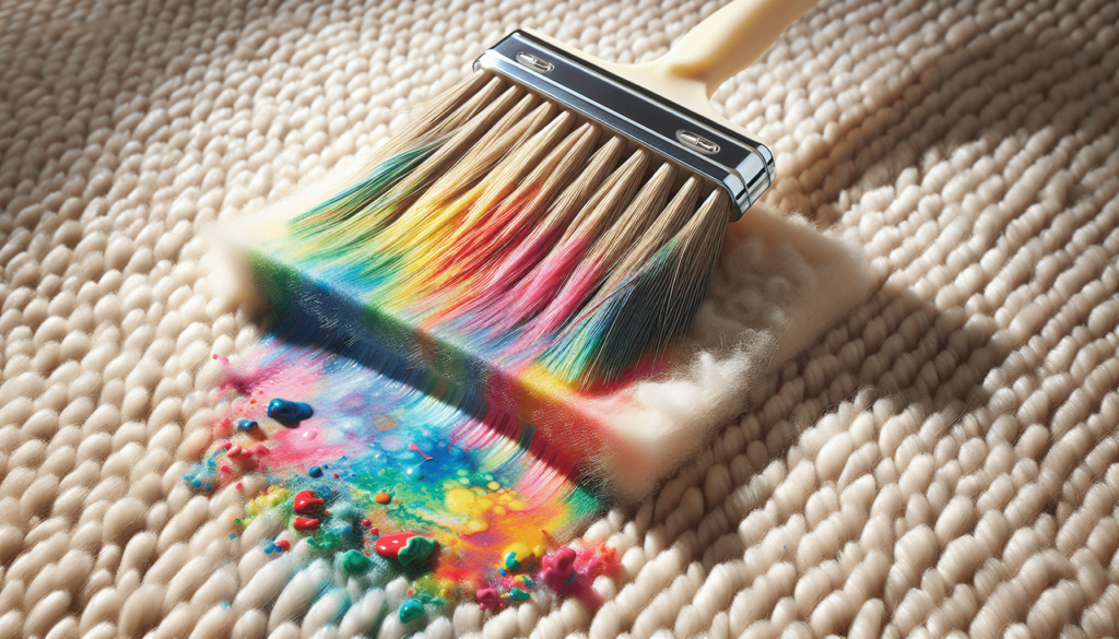 How To Get Watercolor Paint Out Of Carpet