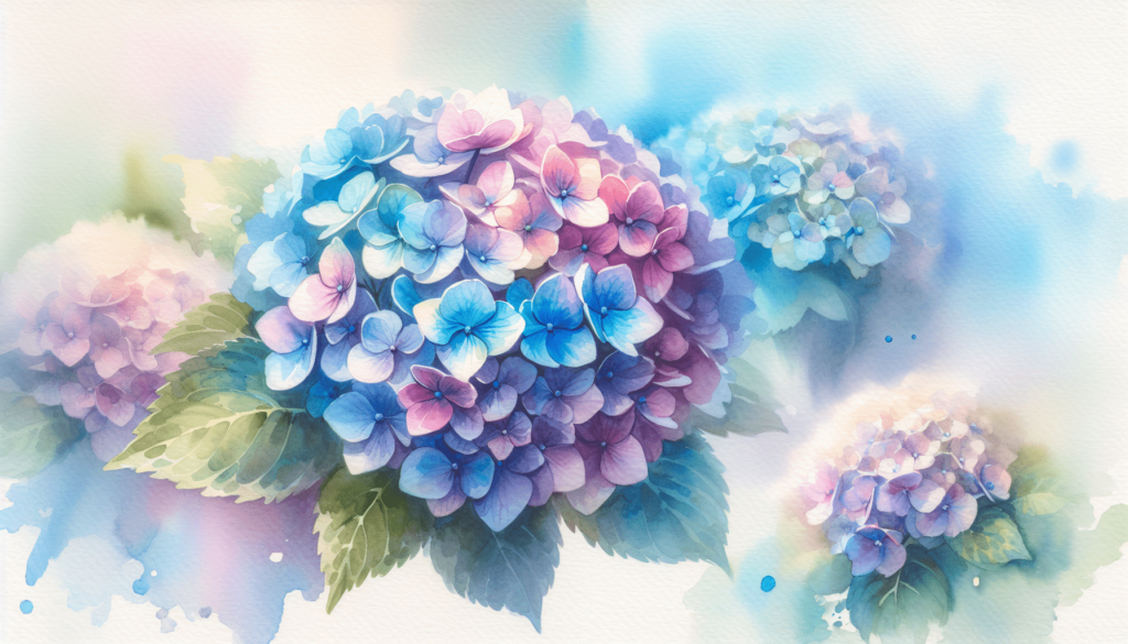 How To Paint Hydrangeas In Watercolor