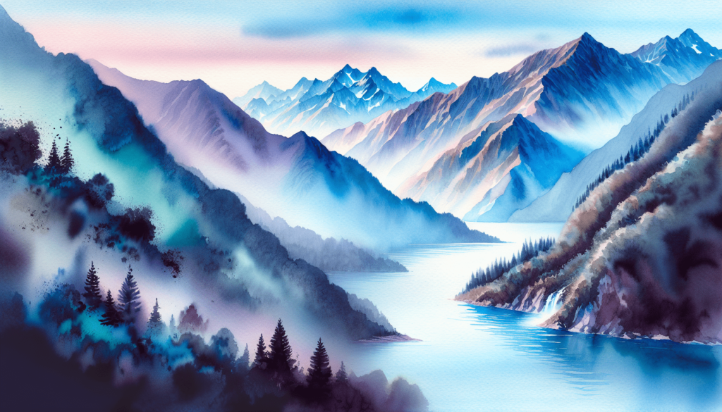 How To Paint Mountains In Watercolor