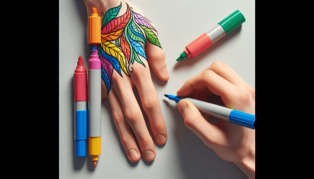 Can Paint Markers Be Used On Skin