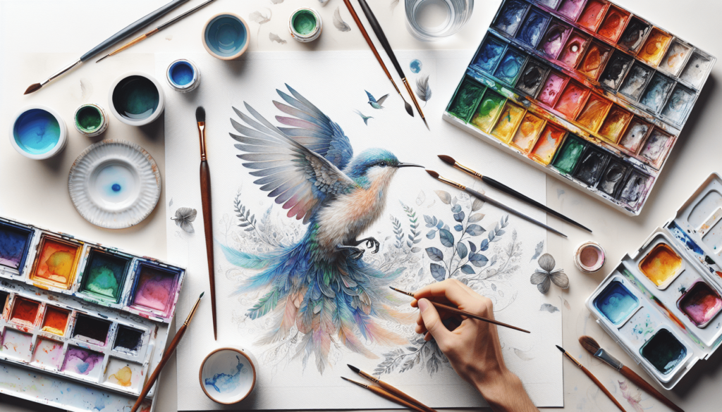 How To Paint A Bird With Watercolor