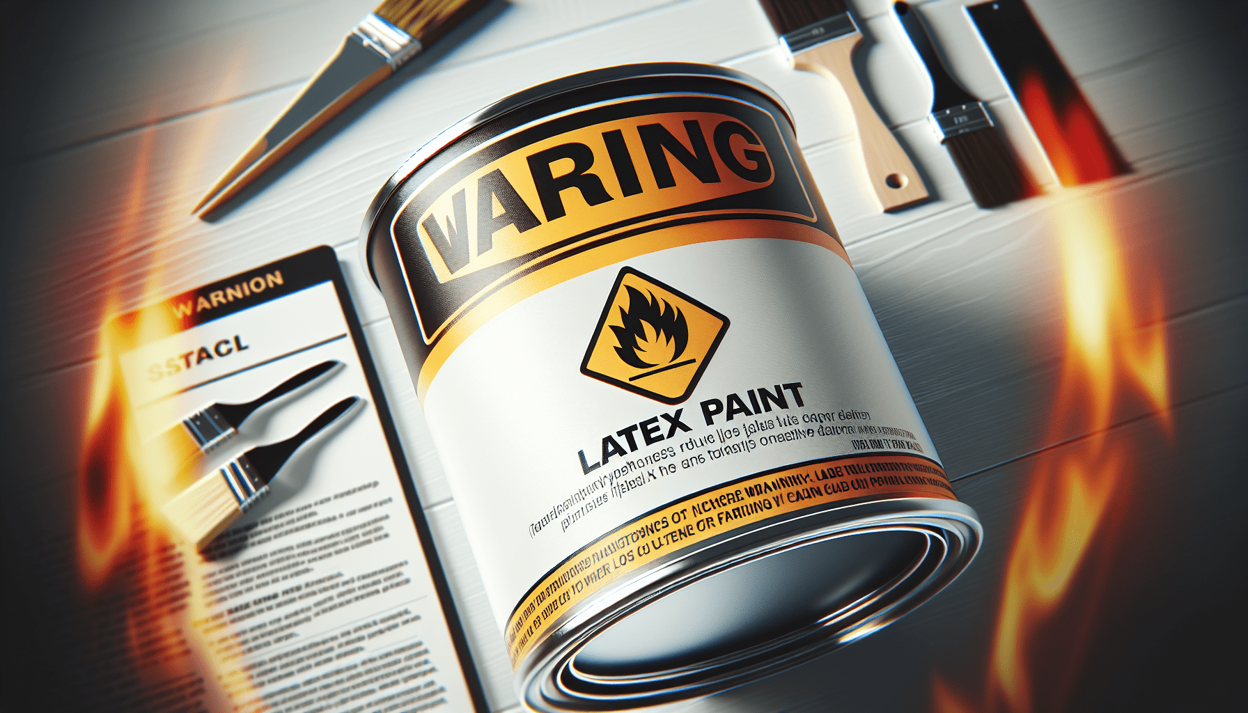 Is Latex Paint Flammable?