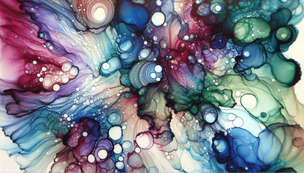 How To Paint With Alcohol Ink On Paper