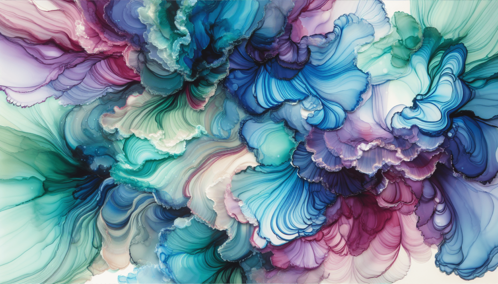 How To Paint With Alcohol Ink On Paper