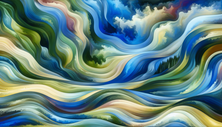 How To Abstract Landscape Painting - Paint Explained