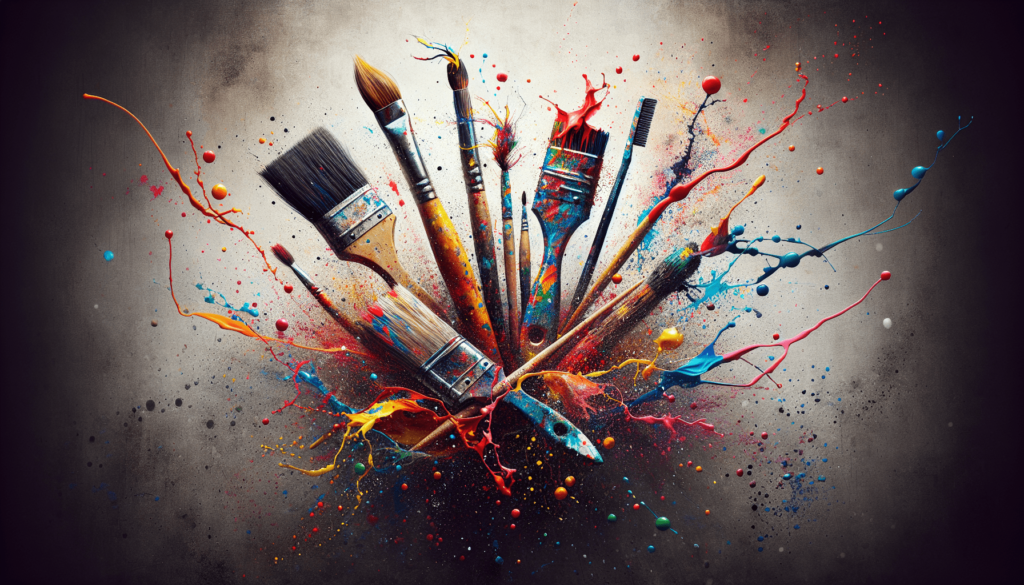 What To Use To Splatter Paint