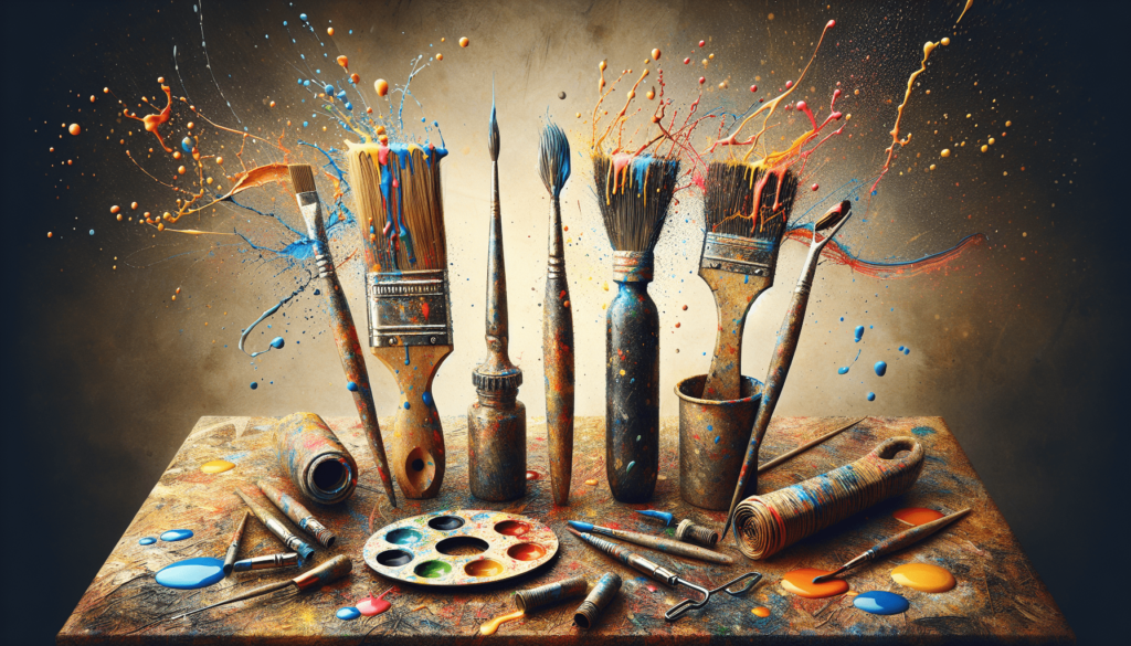 What To Use To Splatter Paint