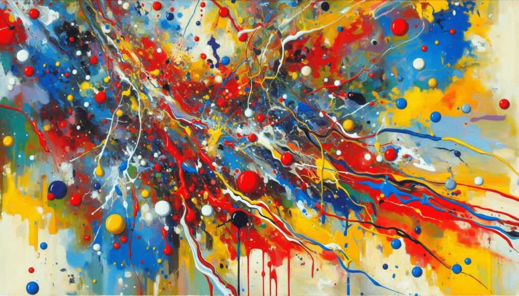 Who Is Famous For Splatter Painting?