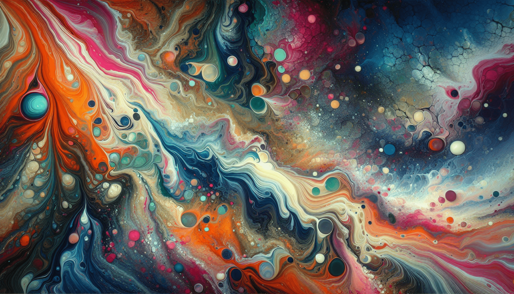 How To Create Cells In Pour Painting