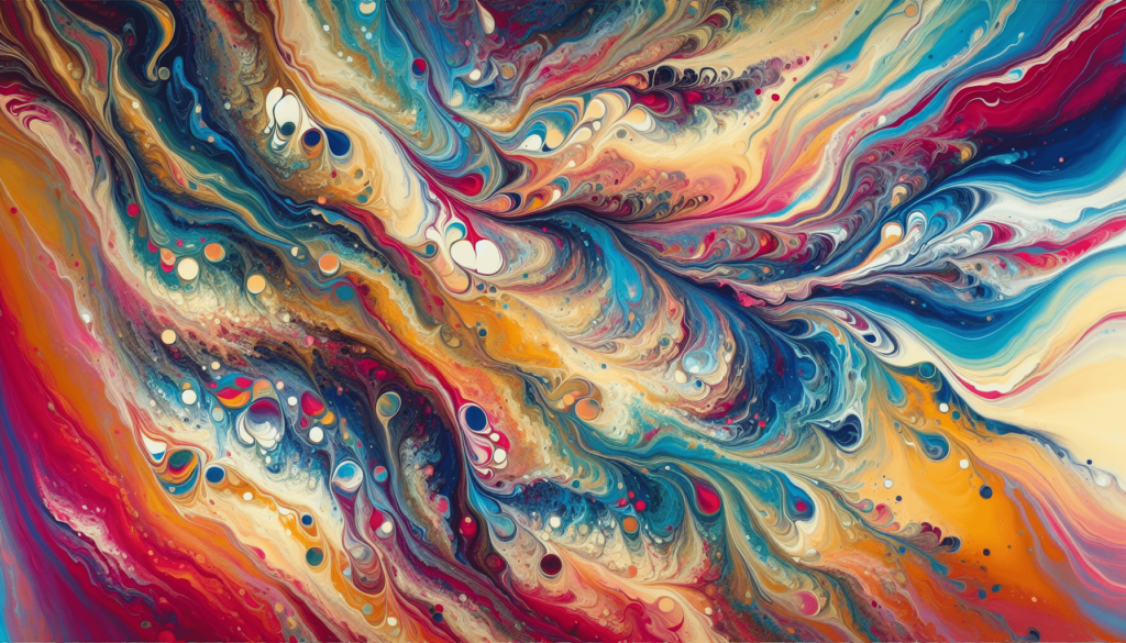 How To Create Cells In Pour Painting