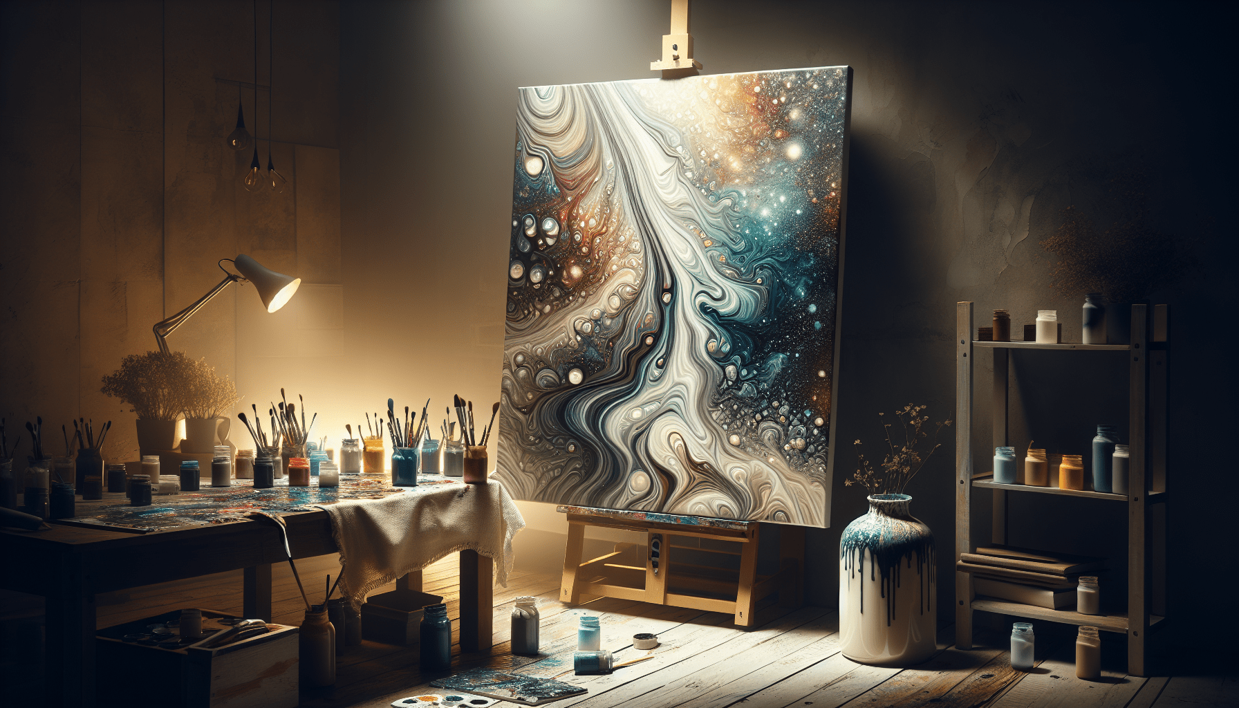 How To Store Acrylic Pour Paintings