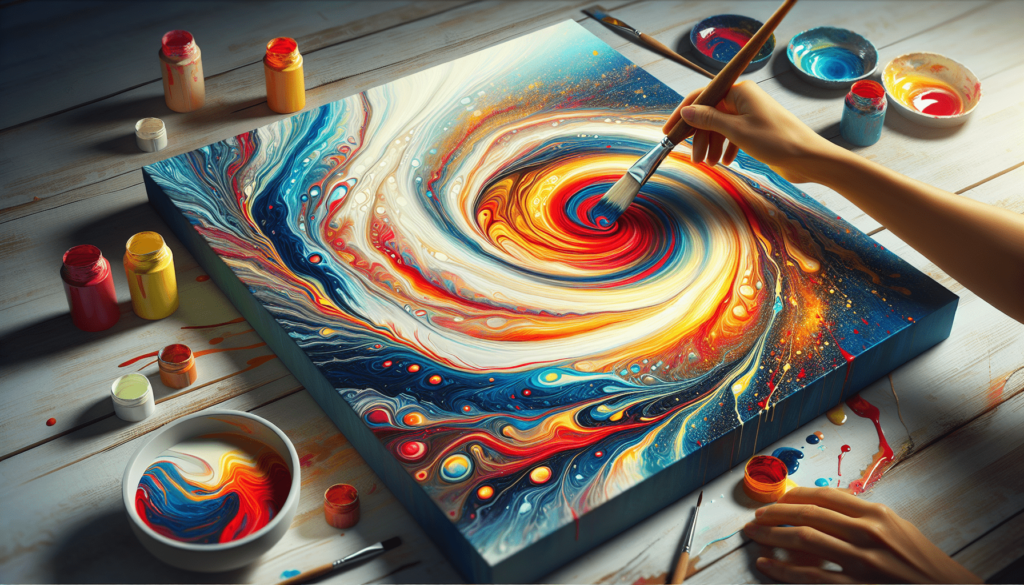 How To Varnish Acrylic Pour Painting