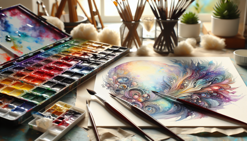 Easy Watercolor Ideas Using Resist Techniques
