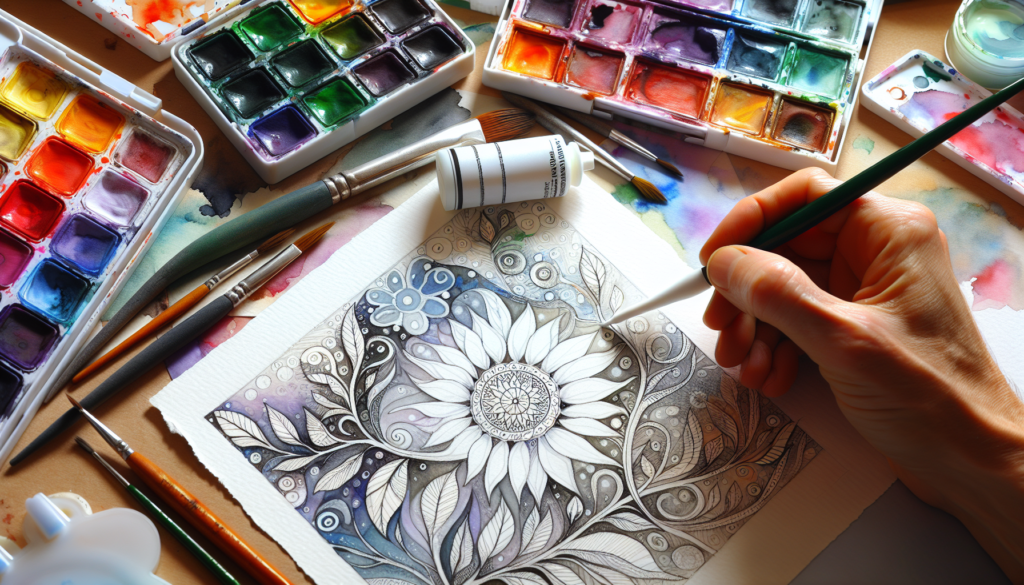 How To Use Watercolour Resist?