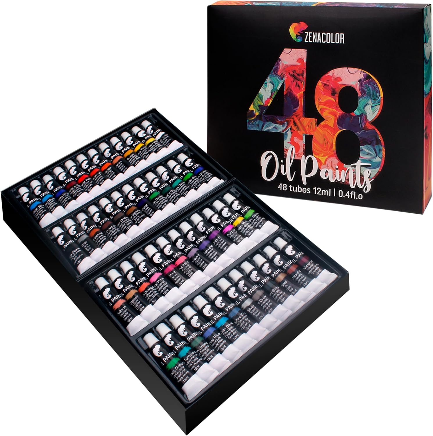 Zenacolor Oil Paint Set Review