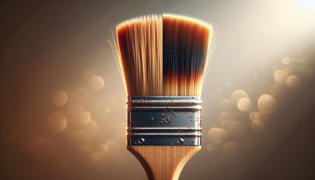 Difference Between Synthetic And Natural Paint Brushes