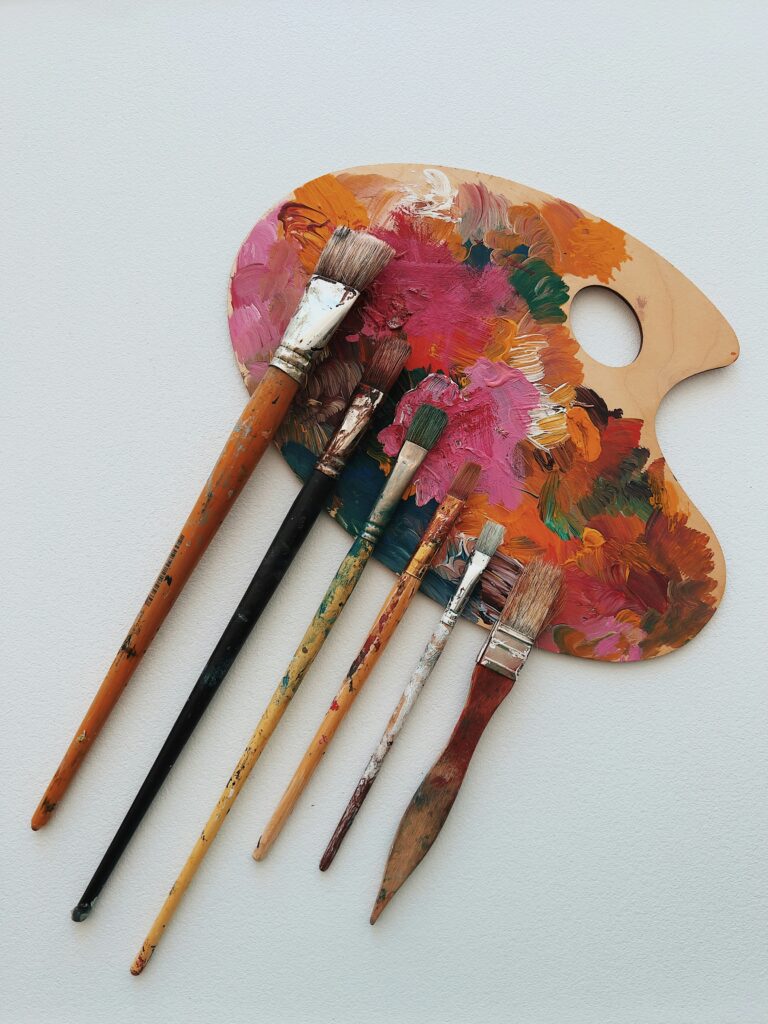 How To Choose Brushes For Mixed Media Art