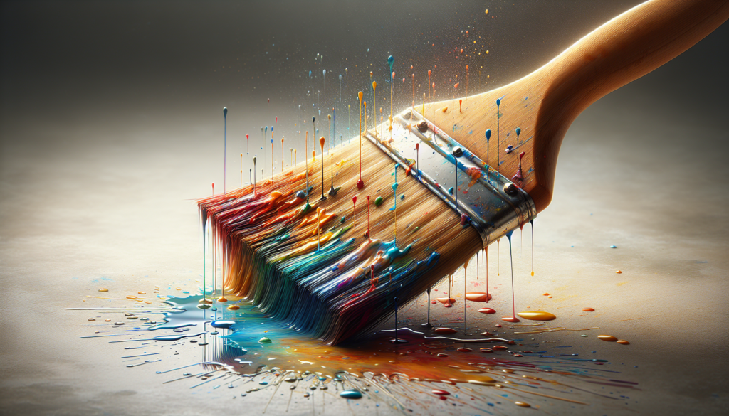 How To Use Fan Brushes In Acrylic Painting