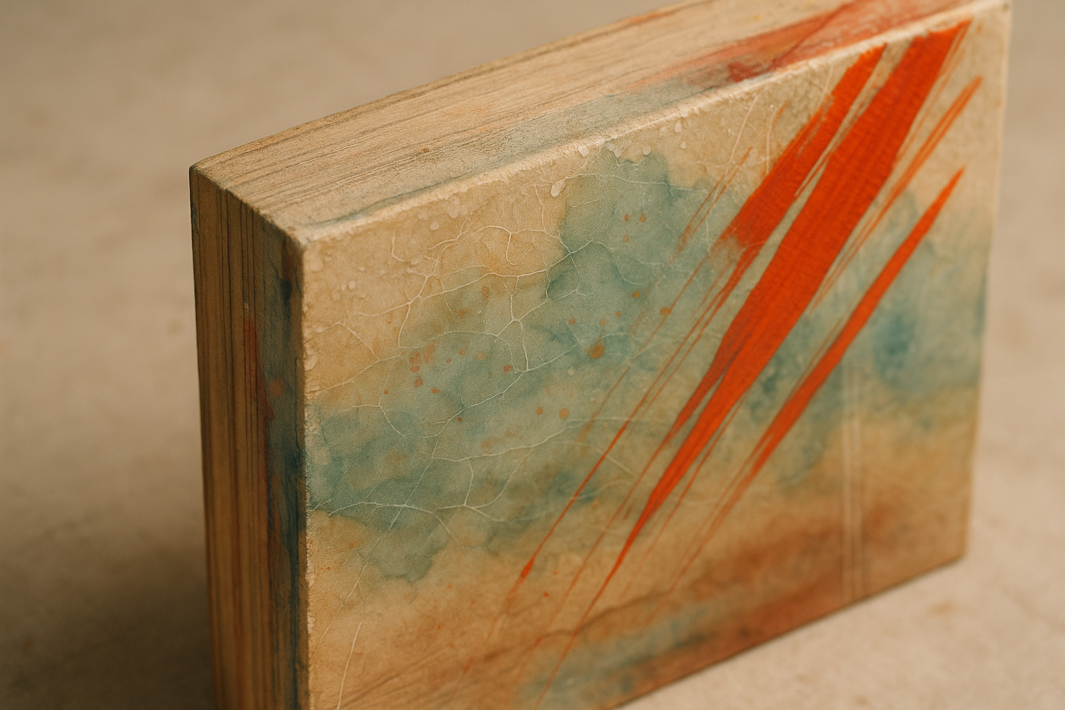 Layered Resist Painting Techniques